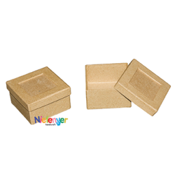Pack of 10 square boxes to...