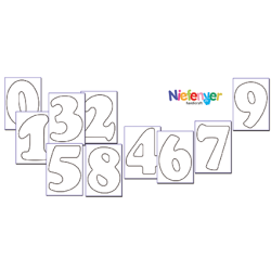 Cardboard Numbers (A3)